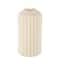 6" Ribbed Wax LED Pillar Candle by Ashland®